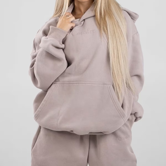 NEW Comfrt Signature Hoodie Unisex Bark - Picture 1 of 5